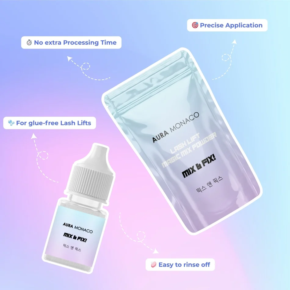 Korean Lash Lift | Mix & Fix Powder