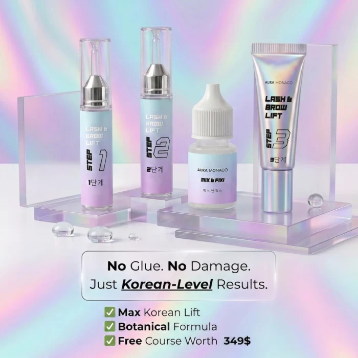 FULL Korean Lash Lift Kit + FREE Course (Limited Time Offer