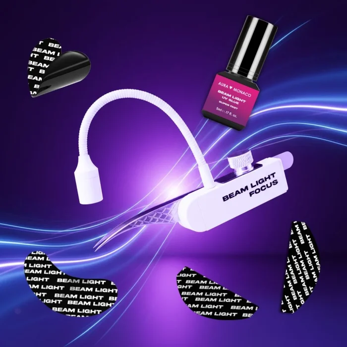 Beam Light Focus LED Lash System - Complete Set | Incl. Online-Training & Certificate